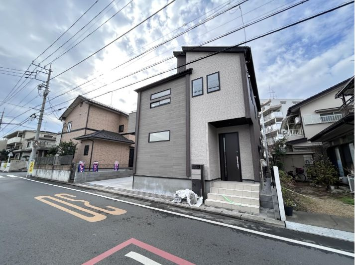仲介手数料無料　狭山市狭山台４丁目　新築戸建　全２棟の外観