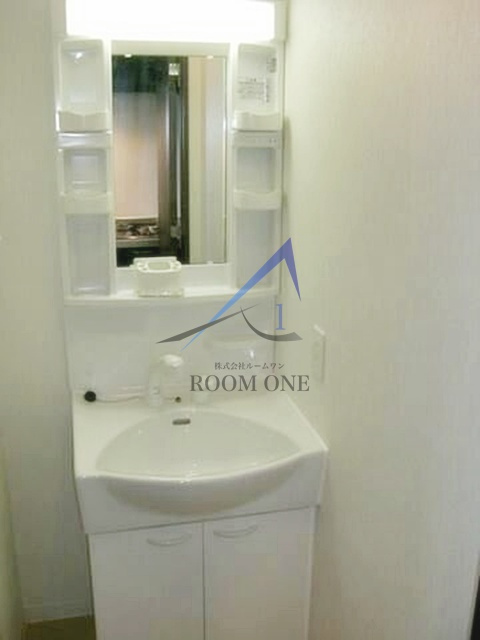 ブラン　ノワールの洗面所|洗面台です。