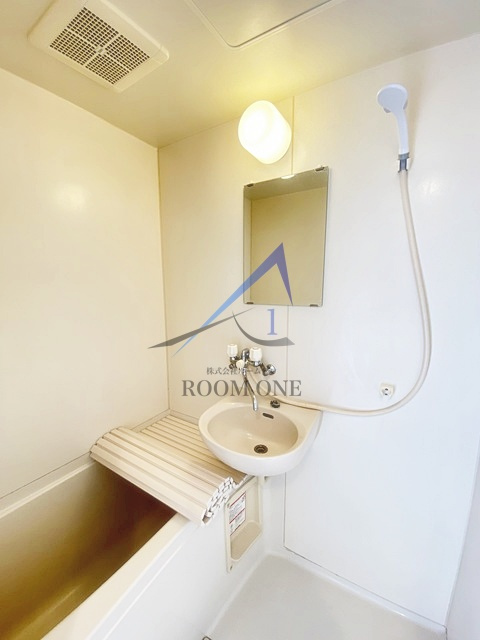 サンビレッヂの浴室|お風呂です。