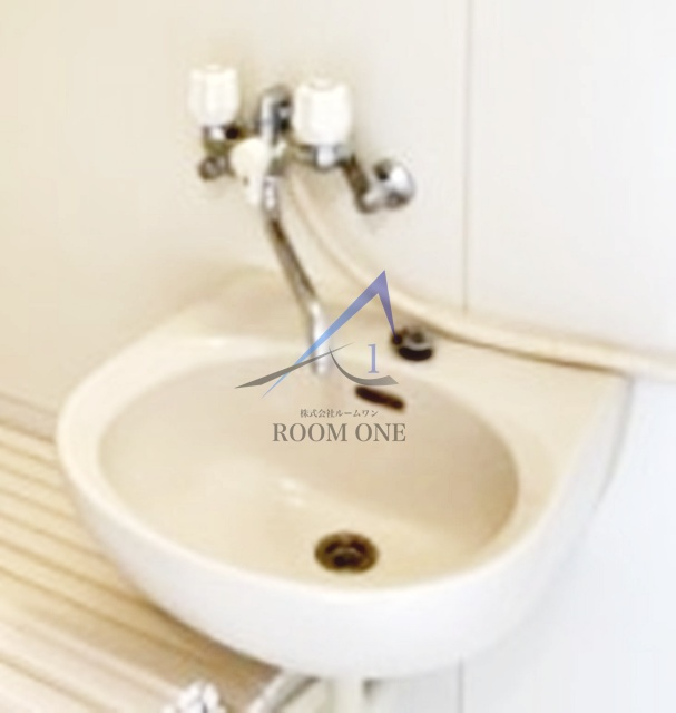 サンビレッヂの洗面所|洗面台です。