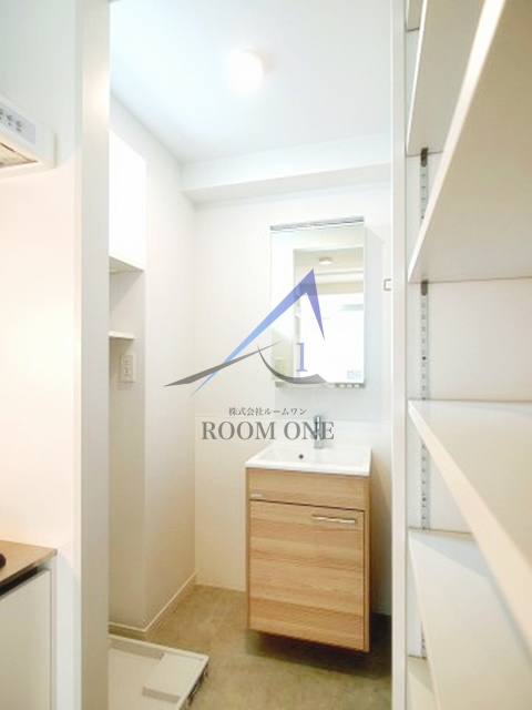 メゾン　アラプリエの洗面所|洗面台です。