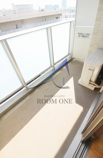 プレール・ドゥーク南品川のバルコニー|バルコニーです。