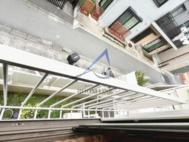 弥生レジデンスＡ棟のバルコニー|バルコニーです。