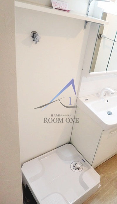 オプサス西新井の設備|洗濯機置き場です。