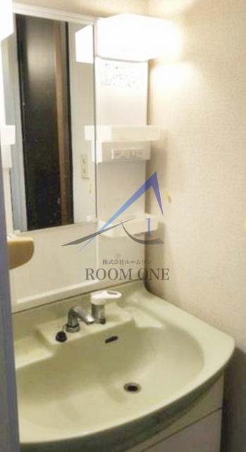 パークサイドＡ棟の洗面所|洗面台です。