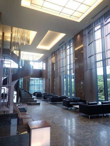 パークコート文京小石川ザタワーのエントランス