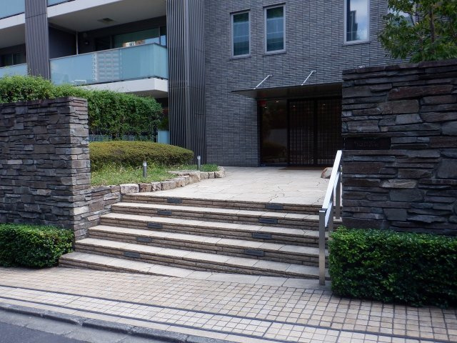 元麻布パークハウスのエントランス
