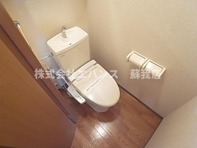 【トイレ】 | リバパレス蘇我 | 落ち着いた色調のトイレです