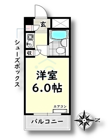 【間取り】 | プレスイン城下【名古屋市賃貸・エレベーター】