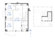 ★仲介手数料無料★松原フラット（３面彩光角住戸・新規内装リフォーム済み）の画像