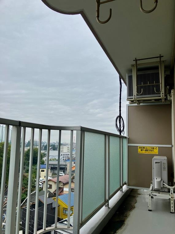 グレイスさがみ野のバルコニー