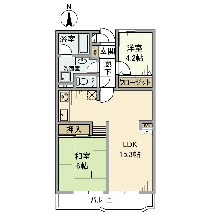 グレイスさがみ野の間取り