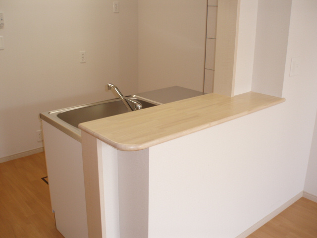 アリスハイムⅠのキッチン|カウンターキッチン