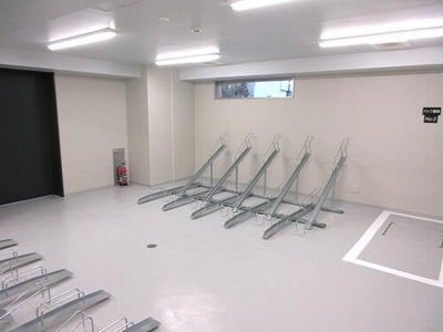 【駐車場】 | プレセダン板橋本町 | 駐輪場　※2025年11月新築未入居時撮影