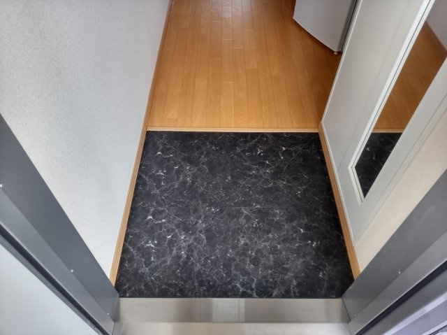 レオパレスアンジェの玄関