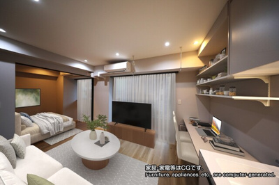 206号室参考写真※家具はCGです