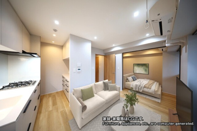 206号室参考写真※家具はCGです