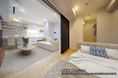 206号室参考写真※家具はCGです