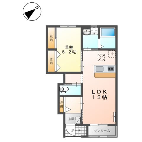 ファインシアの間取り