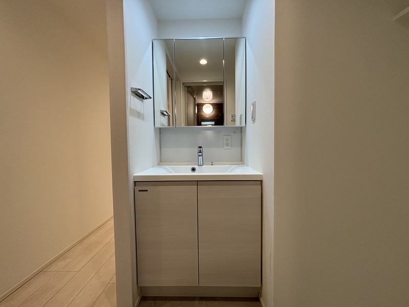 グランデュオ柿の木坂の洗面所