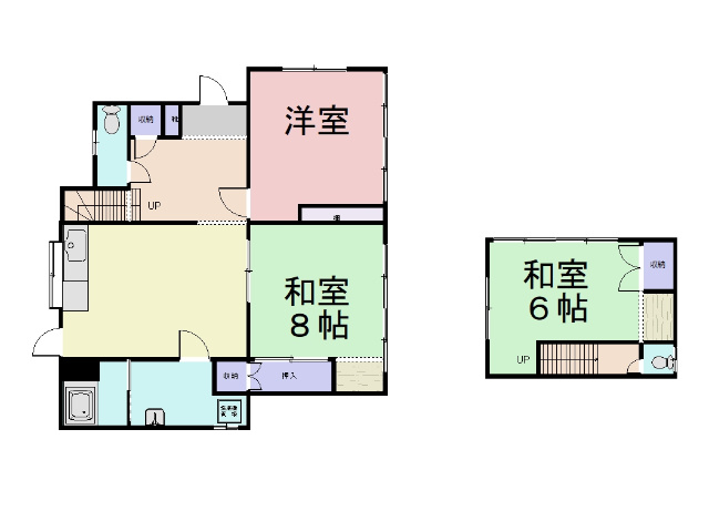 渋川市戸建住宅の間取り