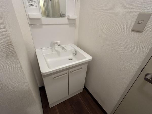 天野マンションの洗面所