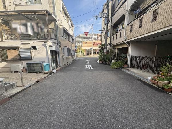 【前面道路含む現地写真】 | 大阪市城東区関目1丁目　売土地