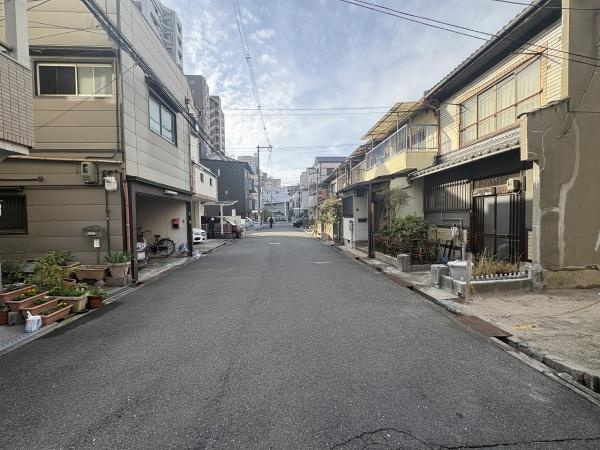【前面道路含む現地写真】 | 大阪市城東区関目1丁目　売土地