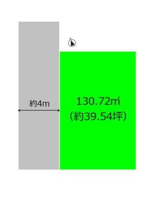 和歌山市新在家　土地