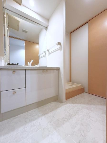 エンゼルハイム横濱磯子壱番館の独立洗面台