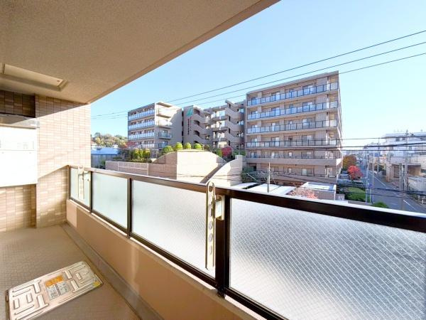 エンゼルハイム横濱磯子壱番館のバルコニー
