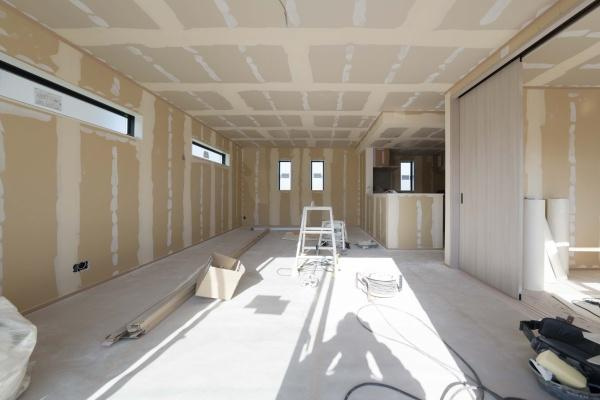 横浜市栄区庄戸５丁目の新築一戸建の居間・リビング