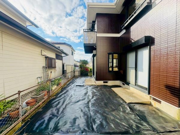 横須賀市ハイランド２丁目の中古一戸建の庭