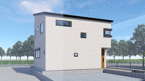 藤沢市辻堂１丁目の新築一戸建の外観|建物外観イメージパース