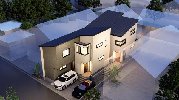 藤沢市辻堂１丁目の新築一戸建の完成予想図