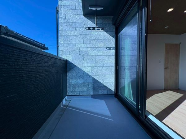 横須賀市長井３丁目の新築一戸建のバルコニー|２階のバルコニーです