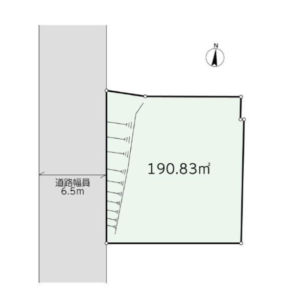 横浜市青葉区あかね台１丁目の売地