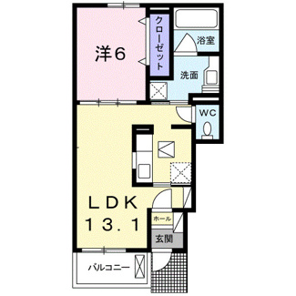 【間取り】 | アンソレイエⅤ