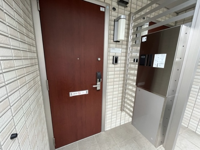 カレンデュラの玄関