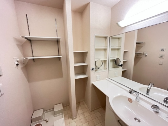 カレンデュラの洗面所