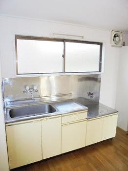 北町コーポ３号棟のキッチン|キッチン