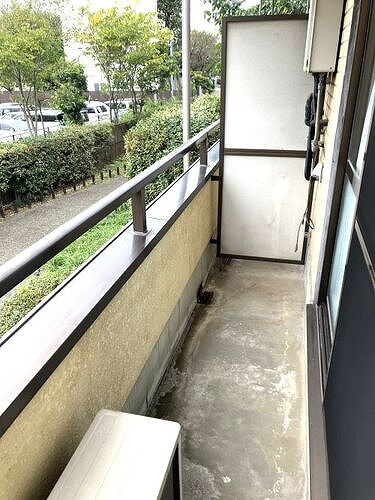 北町コーポ３号棟のバルコニー|バルコニー