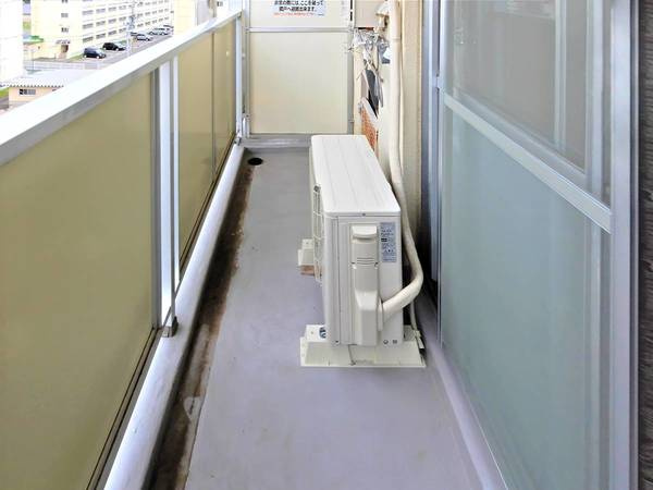 ビレッジハウス厨川3号棟のバルコニー|ビレッジハウスの同一物件・同一タイプの間取りの写真です