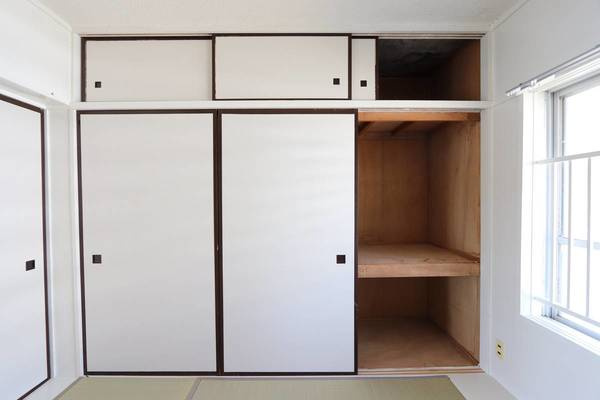 ビレッジハウス都南2号棟の収納|ビレッジハウスの同一物件・同一タイプの間取りの写真です