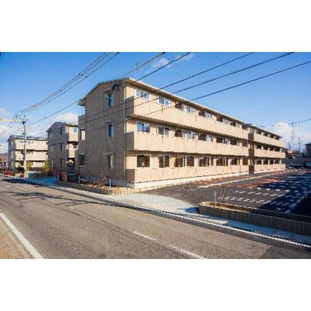 各務原市蘇原花園町３丁目のアパートの外観