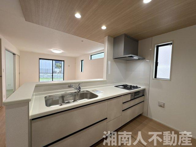 平塚市岡崎  新築戸建のキッチン|使いやすいキッチンです