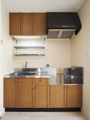 【キッチン】 | リバーサイド美善 | システムキッチンに交換を予定しています