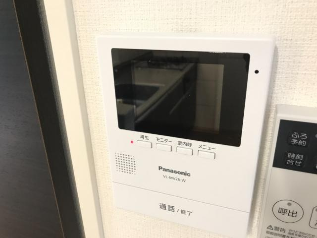 グレイスクリアー早時の内装|カメラ付インターホン
