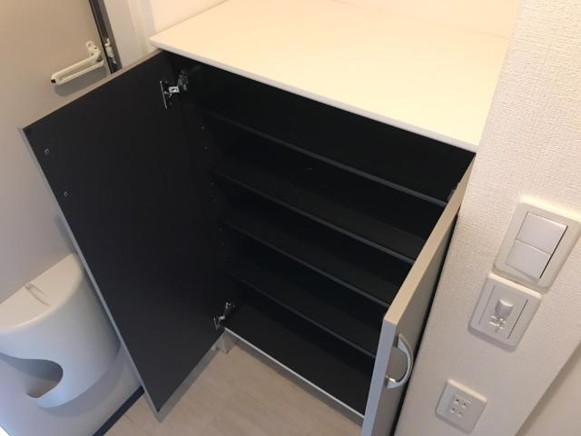 グレイスクリアー早時の収納|下駄箱