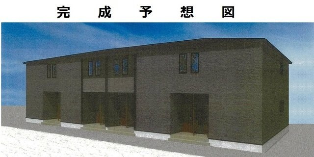 矢野東２丁目アパートの外観|おしゃれな外観です